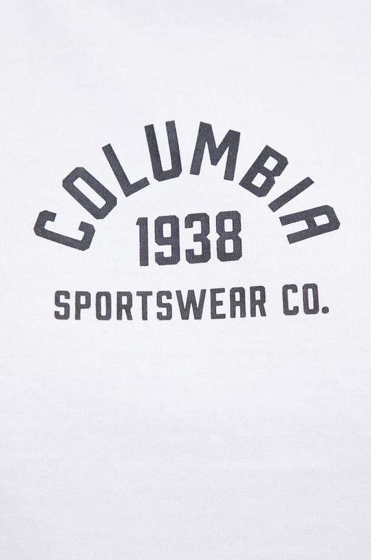 Bavlněné tričko Columbia North Cascades 1992085 bílá