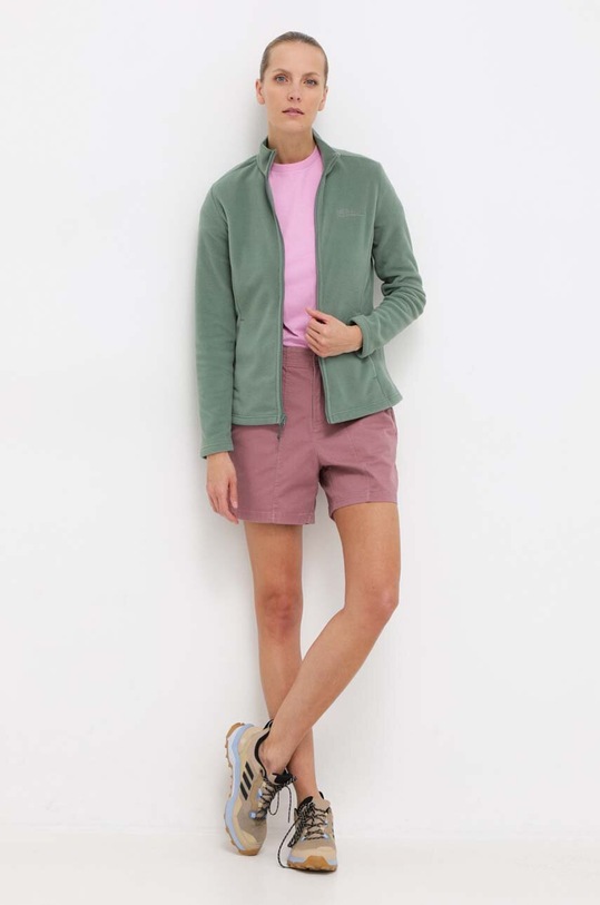 Bavlněné tričko Columbia North Cascades 2036593 růžová SS24