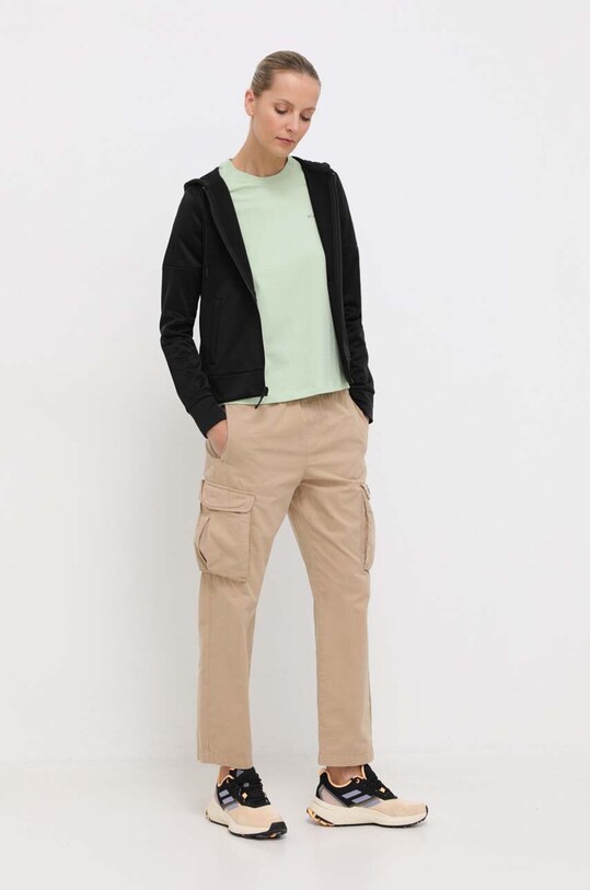 Columbia t-shirt bawełniany North Cascades 2036593 zielony SS24