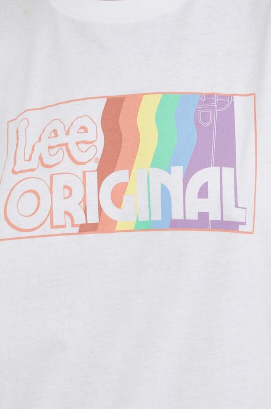 Lee tricou LQ25XZLJ alb