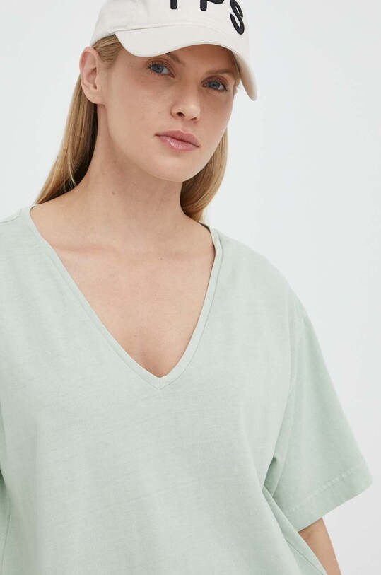 G-Star tricou din bumbac verde D23123.C756