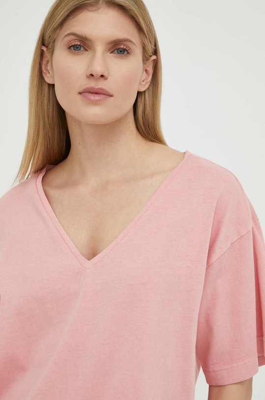 Bavlnené tričko G-Star ružová D23123.C756
