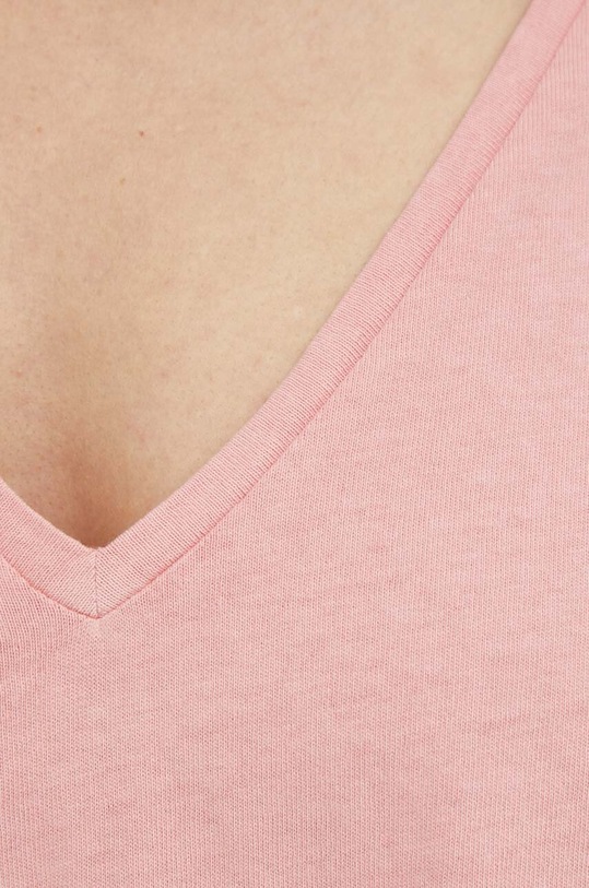 Bavlnené tričko G-Star D23123.C756 ružová