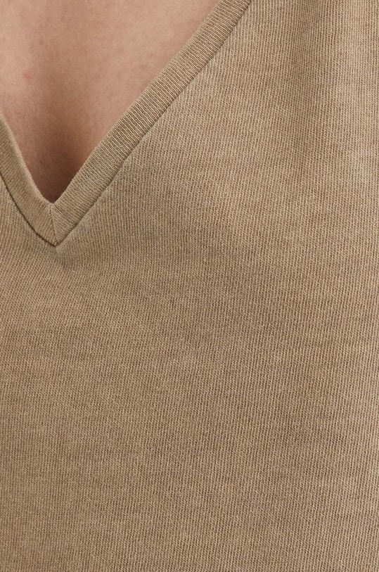 G-Star t-shirt bawełniany D23123.C756 brązowy