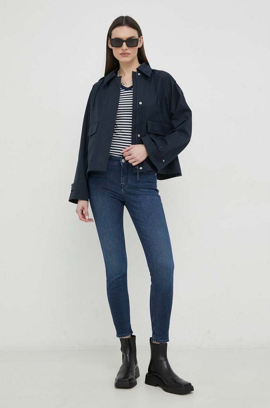 G-Star tricou din bumbac D21314.D244 bleumarin AA00