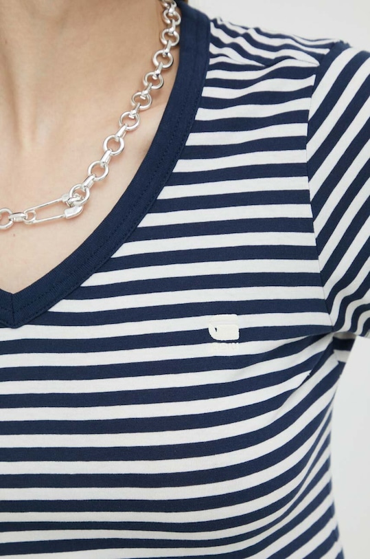 G-Star pamut póló D21314.D244 sötétkék