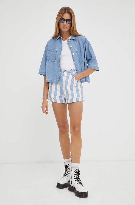 Хлопковый топ G-Star x Sofi Tukker D22768.D289 белый SS24