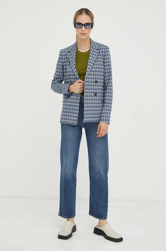 G-Star top bawełniany x Sofi Tukker D22768.D289 zielony SS24