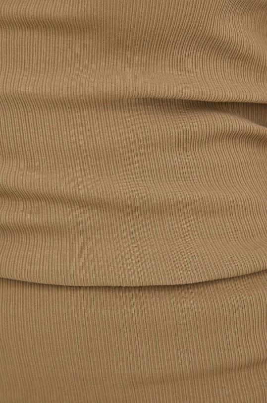 Бавовняний топ G-Star x Sofi Tukker D22768.D289 коричневий