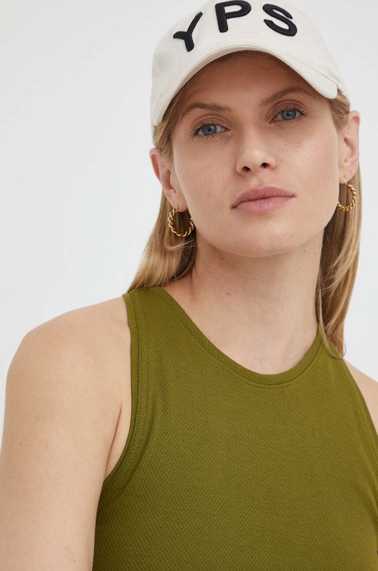 Bombažen top G-Star D23132.D275 zelena