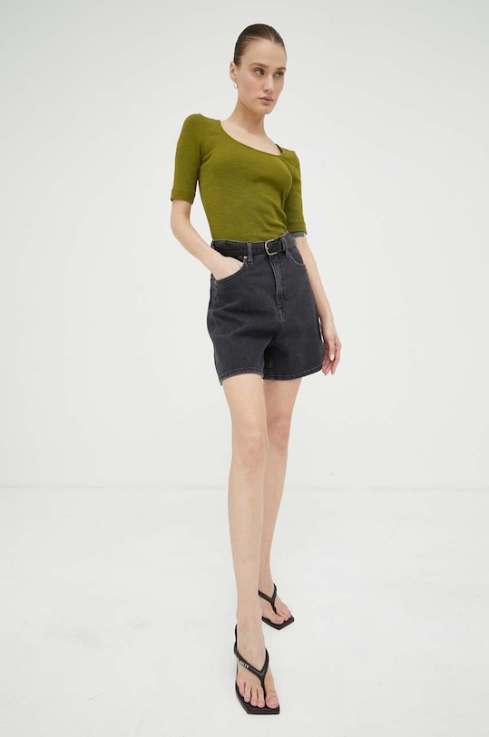 G-Star t-shirt D23134.D263 zielony AW23