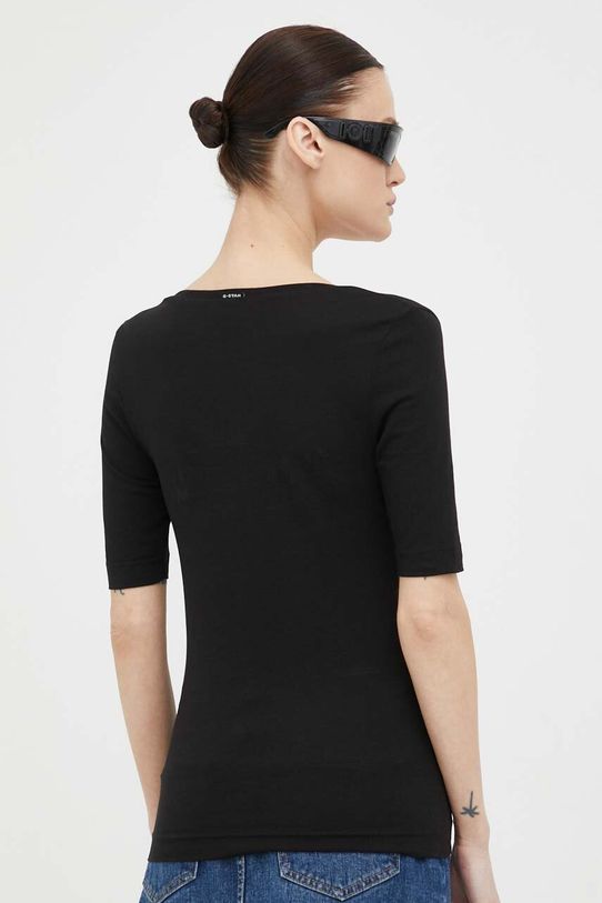 Odjeća Pamučna majica G-Star Raw D23126.D266 crna