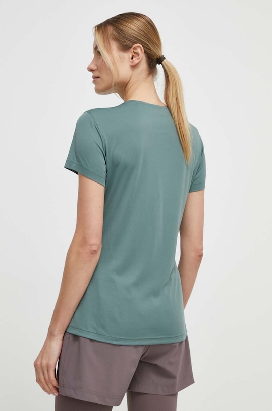 Odzież Jack Wolfskin t-shirt sportowy Tech 1807122 zielony