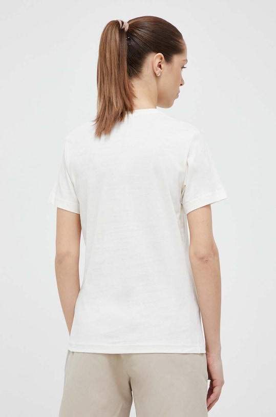 Oblečení Bavlněné tričko Jack Wolfskin 10 1809051 béžová