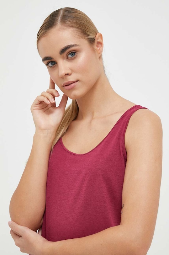 Αθλητικό top Jack Wolfskin Pack & Go μωβ 1807283