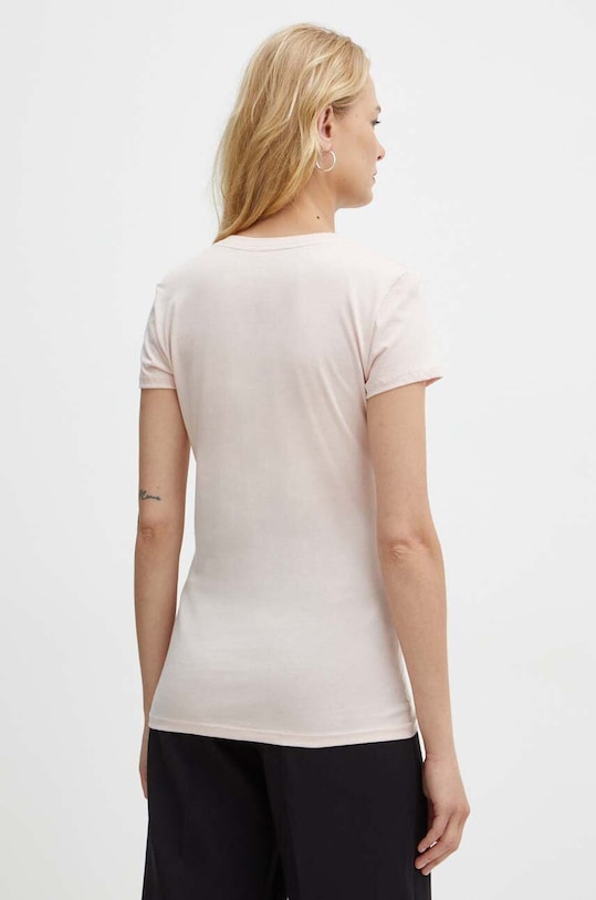 Одежда Хлопковая футболка Armani Exchange 8NYTDH.YJ16Z розовый