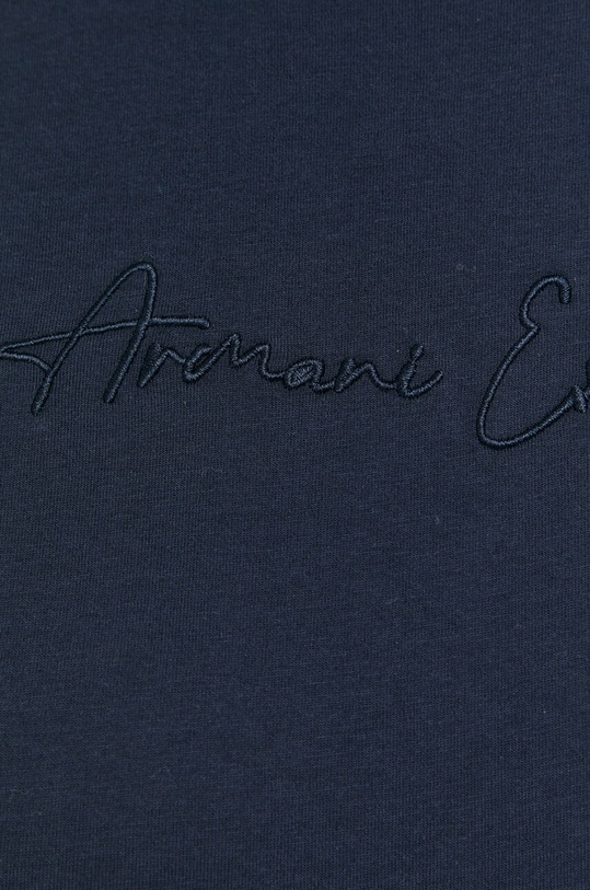 Armani Exchange pamut póló 3RYTEX.YJG3Z sötétkék