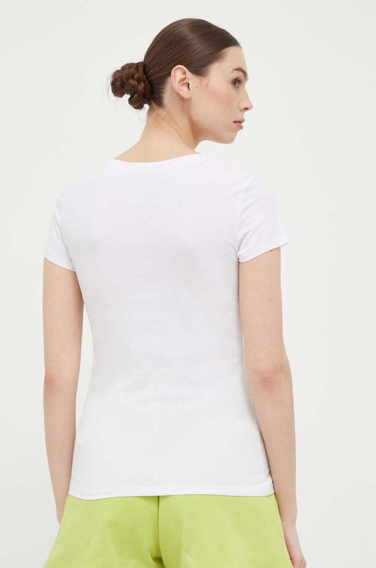 Odzież Armani Exchange t-shirt bawełniany 3RYTFH.YJG3Z biały