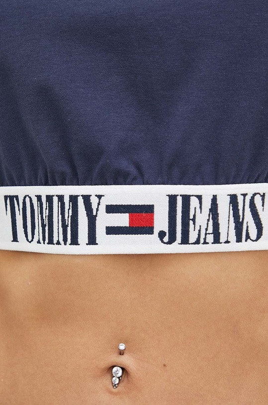 Tommy Jeans t-shirt bawełniany UW0UW04407.PPYX granatowy
