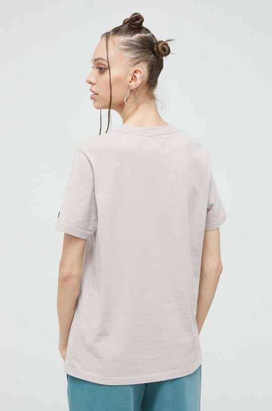 Superdry t-shirt bawełniany W1011143A.8RH szary SS23