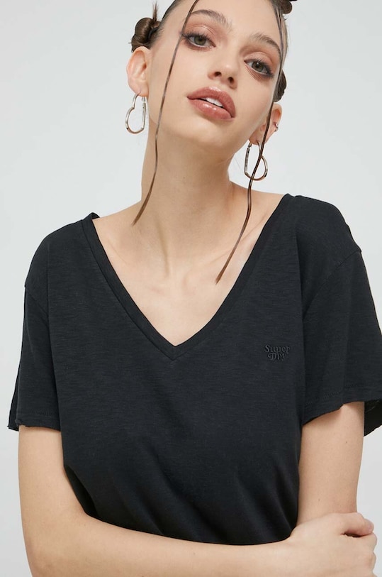 Футболка Superdry regular чорний W1011181A.02A
