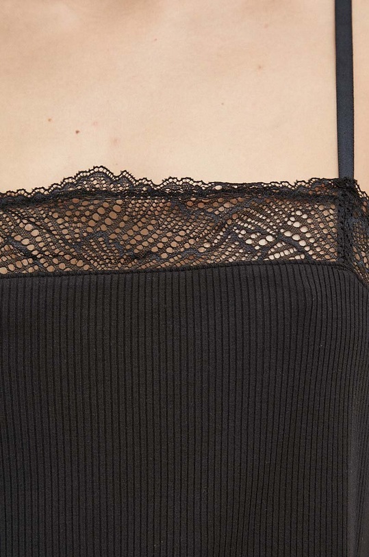 Calvin Klein Underwear top piżamowy 000QS6963E.PPYX czarny