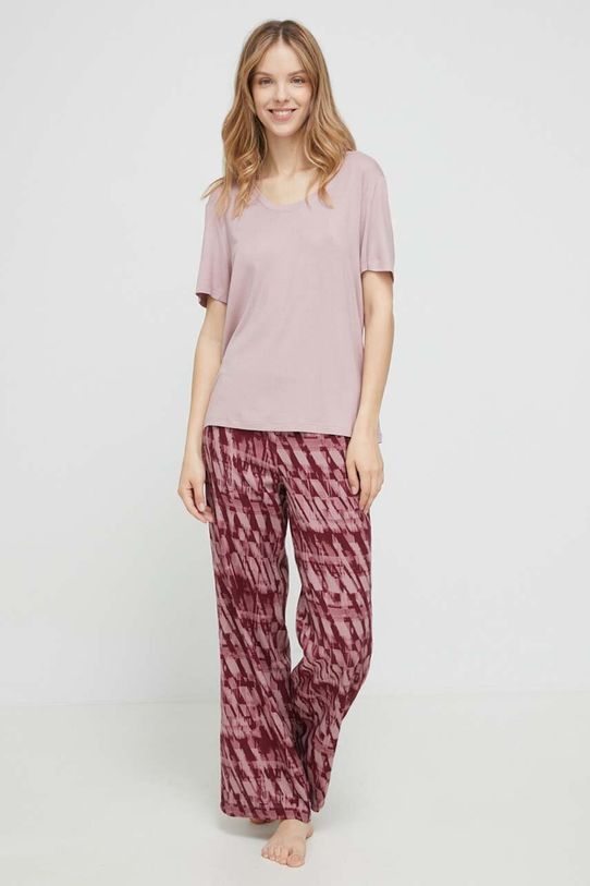 Odjeća Homewear majica kratkih rukava Calvin Klein Underwear 000QS6968E.PPYX roza