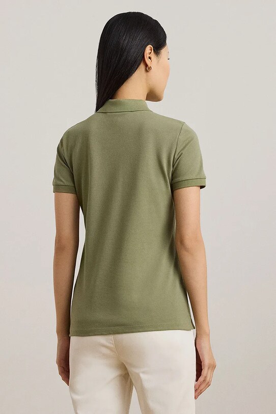 Polo tričko Lauren Ralph Lauren 200679219 zelená SS25