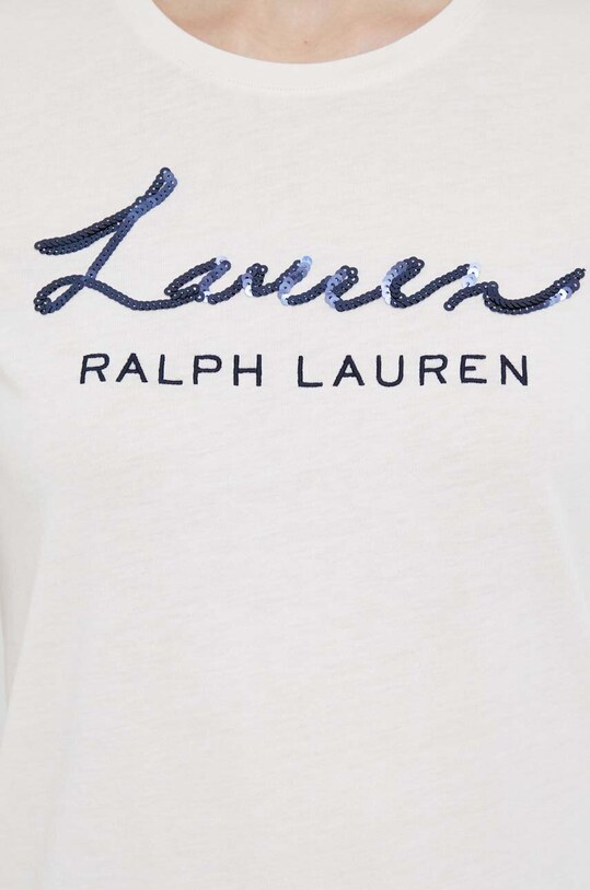 Tričko Lauren Ralph Lauren 200903384 béžová