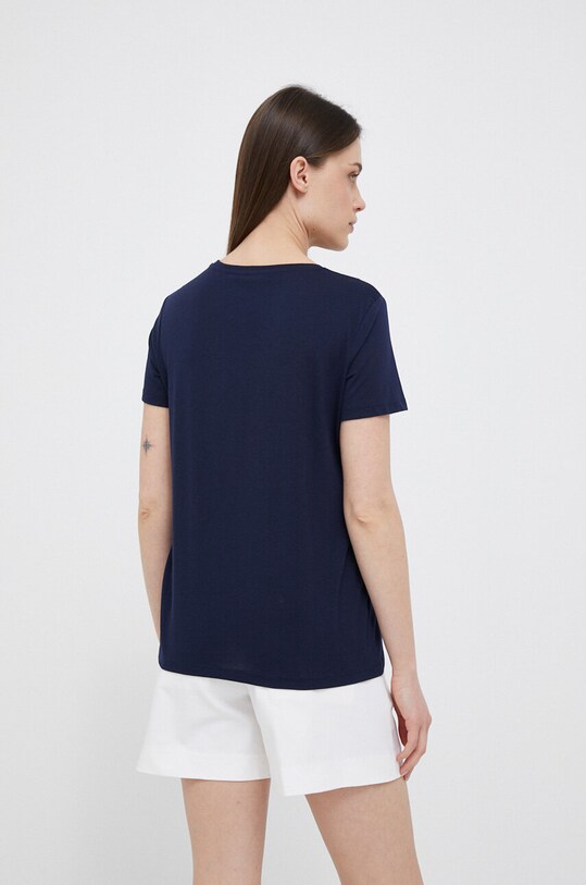 Odjeća Majica kratkih rukava Lauren Ralph Lauren 200903384 mornarsko plava