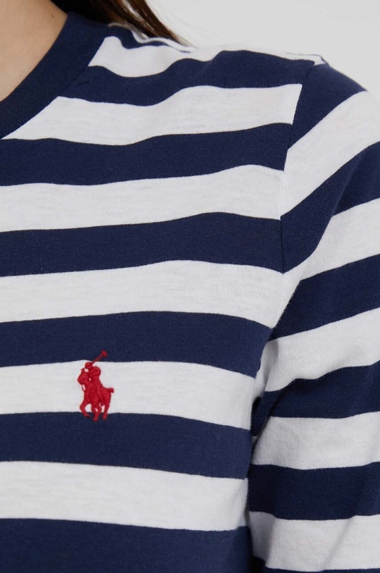 Polo Ralph Lauren longsleeve bawełniany 211915566 granatowy
