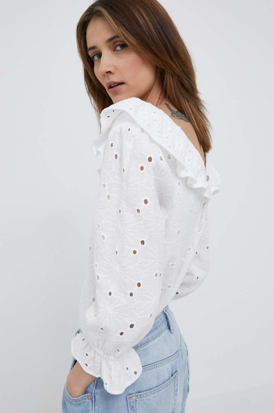 PS Paul Smith bluza din bumbac W2R.325B.K31025 alb