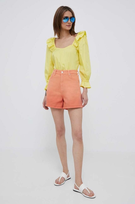 Блузка PS Paul Smith W2R.325B.K30368 жовтий SS23