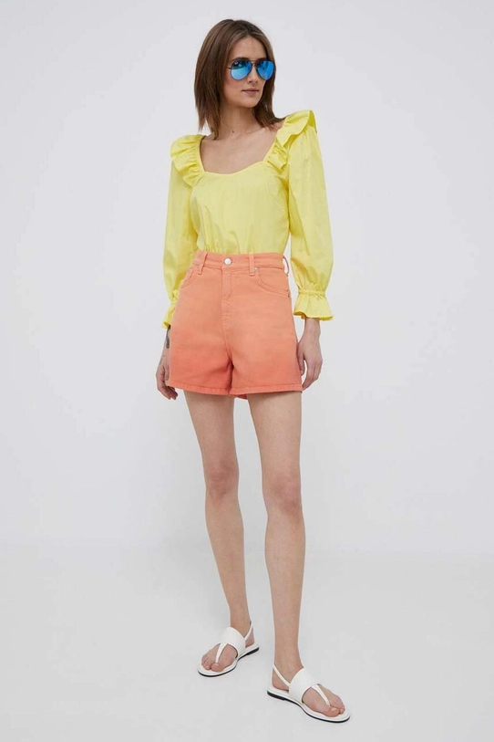 Bluza PS Paul Smith W2R.325B.K30368 zlatna SS23