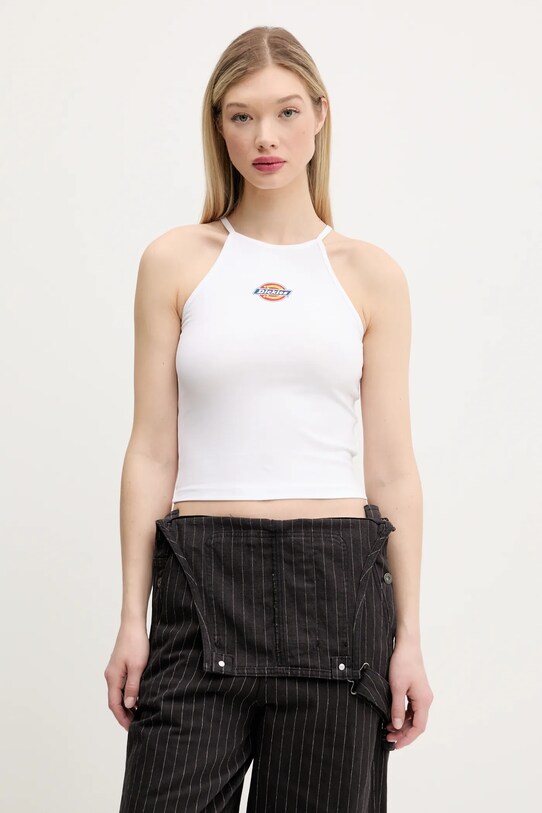 Dickies top z elastanem biały DK0A4XNPWHX1