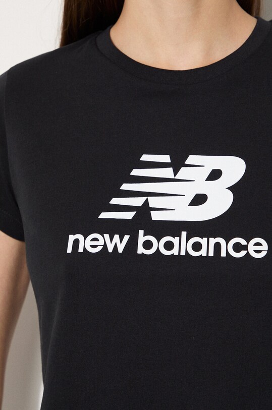 Pamučna majica New Balance WT31546BK