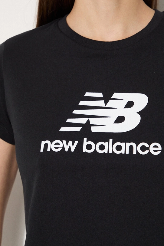 New Balance tricou din bumbac WT31546BK