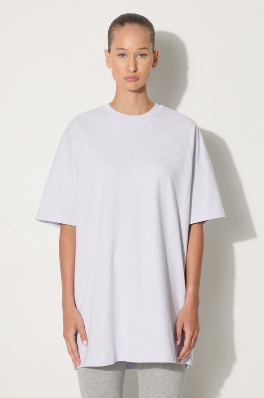 New Balance cotton t-shirt relaxed blue WT23556LIA