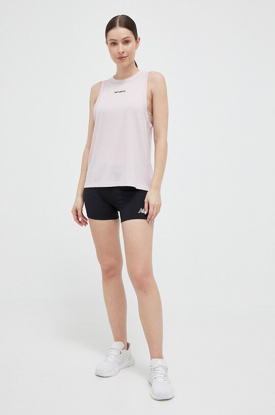 New Balance top de antrenament Achiever WT31104SOI roz SS23