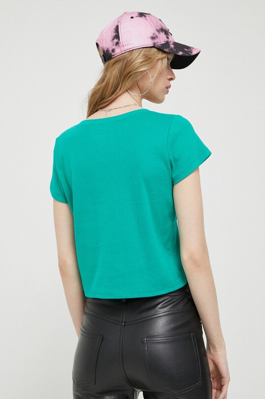 Îmbrăcăminte Hollister Co. tricou din bumbac KI339.3295.300 verde