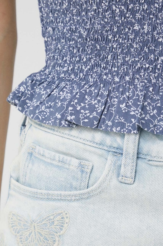 Hollister Co. top KI340.3047.201 albastru