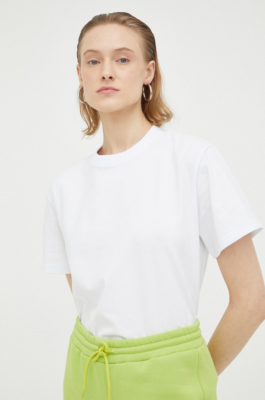 Bavlnené tričko Résumé biela 17080943