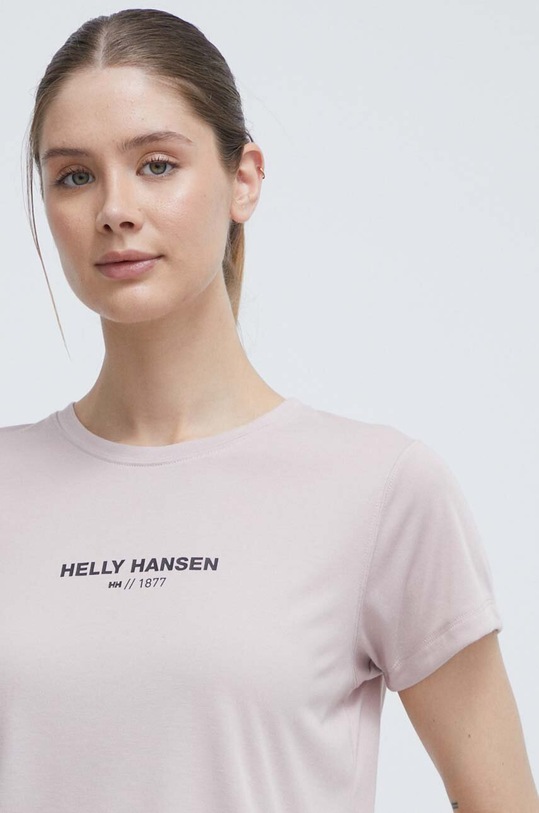Helly Hansen t-shirt różowy 53970