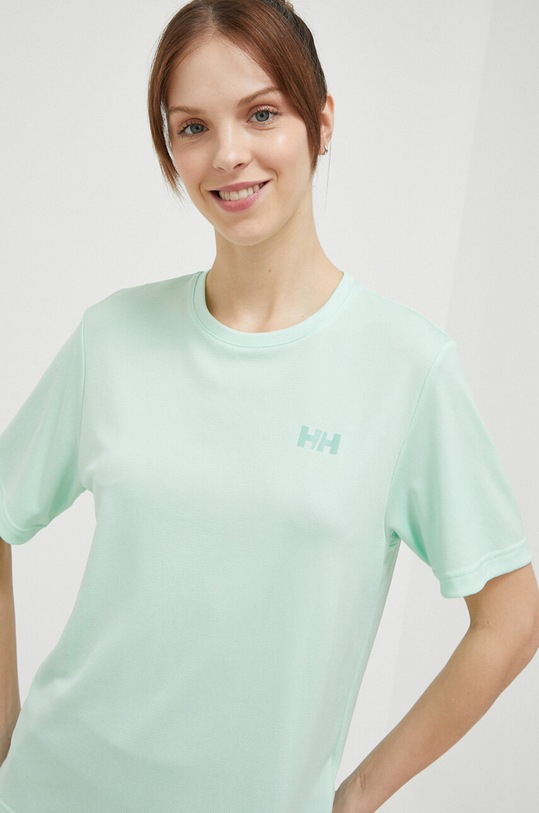 Sportska majica kratkih rukava Helly Hansen Lifa Active Solen RX tirkizna 49489