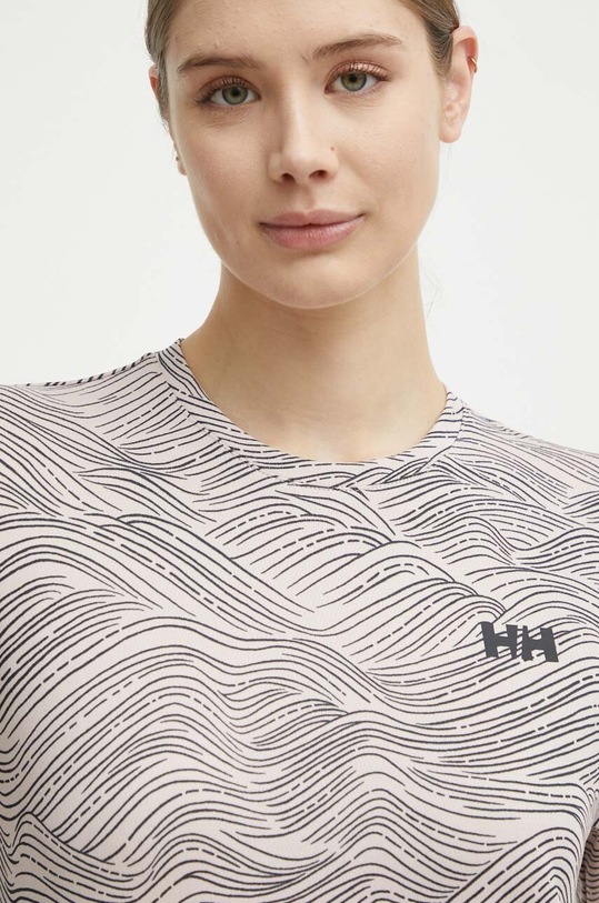 Sportska majica kratkih rukava Helly Hansen Lifa Active Solen siva 49490