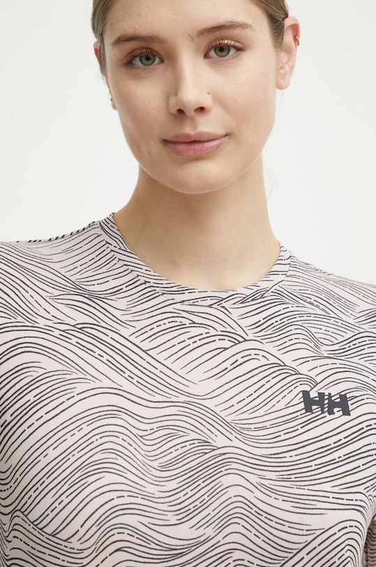 Sportska majica kratkih rukava Helly Hansen Lifa Active Solen siva 49490