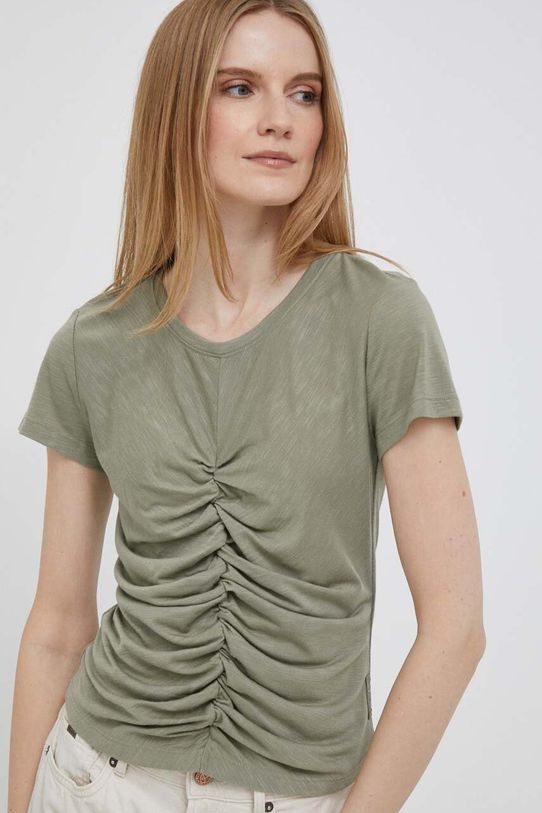 Dkny t-shirt regular zielony E3BH7RPE