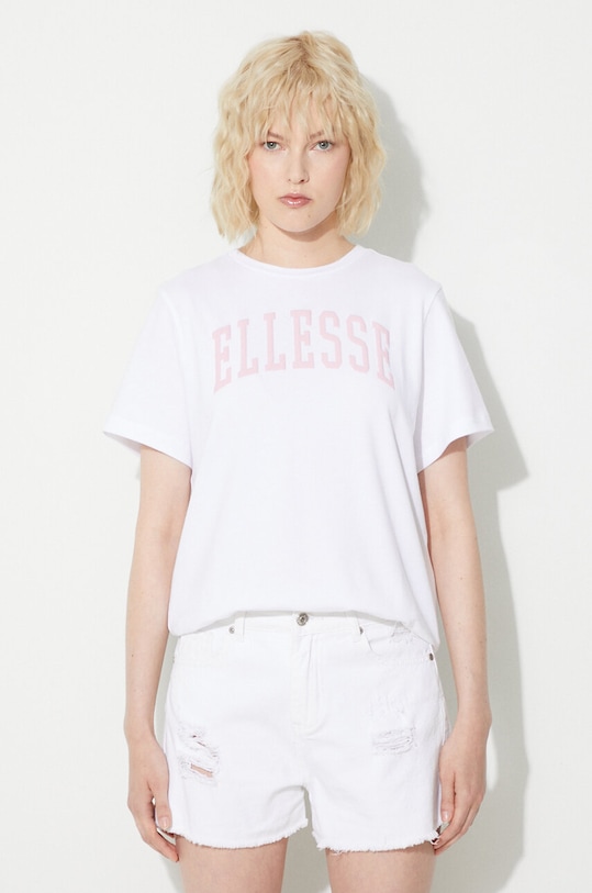 Хлопковая футболка Ellesse хлопок белый SGR17859