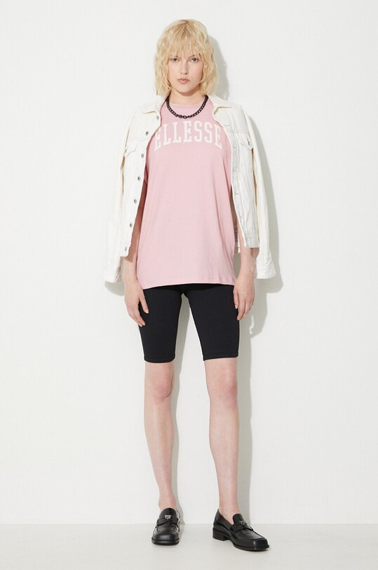 Ellesse tricou din bumbac SGR17859 roz SS23