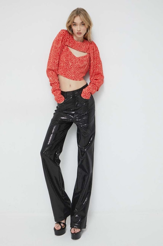 Блузка Rotate 1000381293 червоний SS23